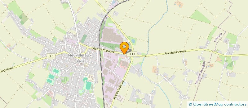 localisation de l'entreprise ELEGANCE à NEUVILLE-AUX-BOIS