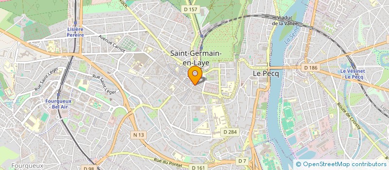 localisation de l'entreprise ELEGANCE à SAINT-GERMAIN-EN-LAYE