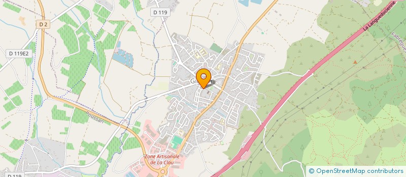 localisation de l'entreprise ELEGANCE  BEAUTY  GIGEAN