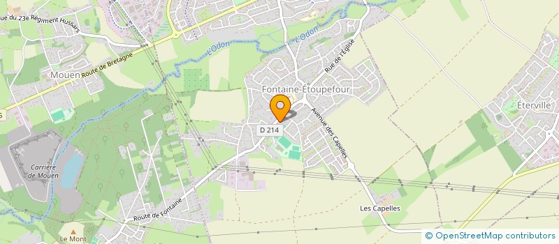 localisation de l'entreprise ELEGANCE BEAUTY'S  FONTAINE-ETOUPEFOUR