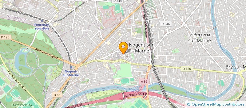 localisation de l'entreprise ELEGANCE CANINE à NOGENT-SUR-MARNE