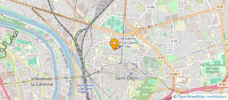 localisation de l'entreprise ELEGANCE CAR  SAINT-DENIS