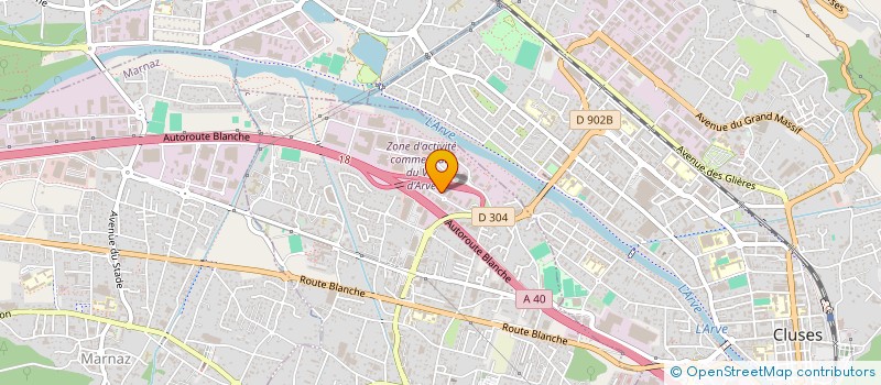 localisation de l'entreprise ELEGANCE CARS  SCIONZIER