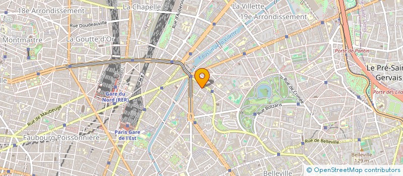 localisation de l'entreprise ELEGANCE COIFFURE  PARIS