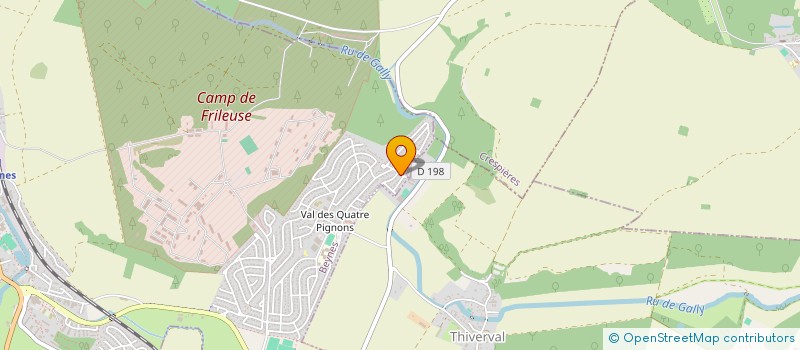 localisation de l'entreprise ELEGANCE COIFFURE  BEYNES