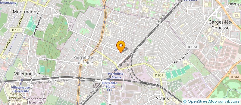 localisation de l'entreprise ELEGANCE DE NUIT PHONE à PIERREFITTE-SUR-SEINE