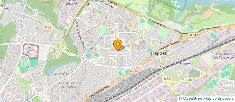 localisation de l'entreprise ELEGANCE ORIENTALE  TRAPPES