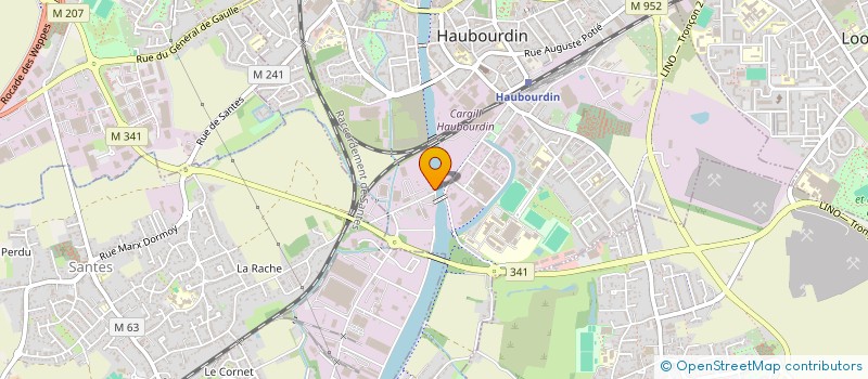 localisation de l'entreprise ELEGANT  HAUBOURDIN