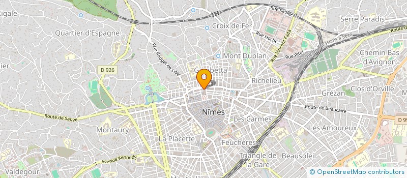 localisation de l'entreprise ELEGANT NUAGE  NIMES