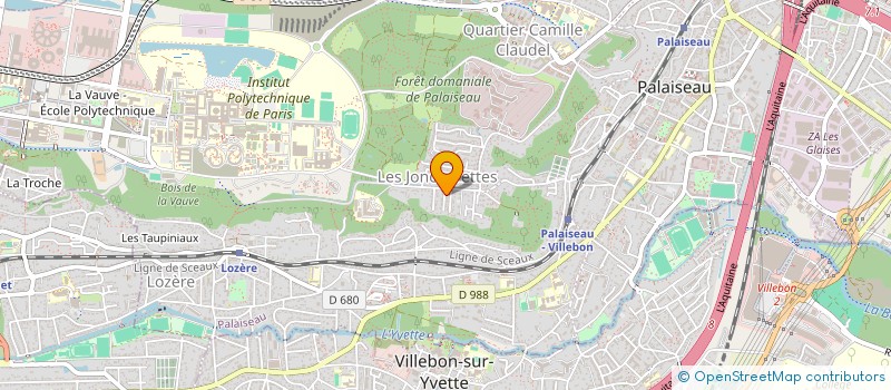 localisation de l'entreprise ELEGANT TRANSFERS à PALAISEAU