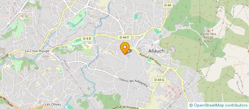 localisation de l'entreprise ELEGANZA  ALLAUCH