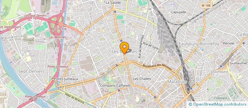 localisation de l'entreprise ELEGENDS PRODUCTIONS  TOULOUSE