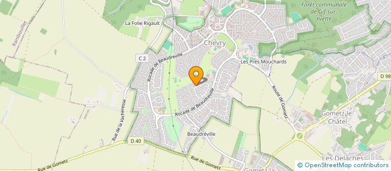 localisation de l'entreprise ELEGISTS à GIF-SUR-YVETTE
