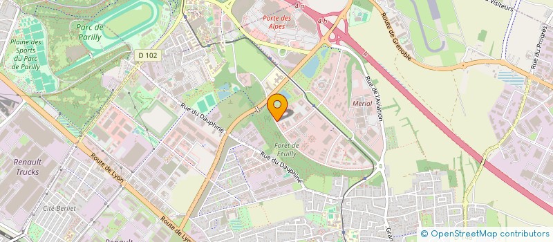 localisation de l'entreprise ELEGROVC  SAINT-PRIEST