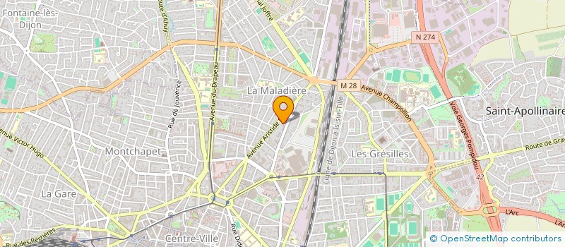 localisation de l'entreprise ELEI ALFIRIN à DIJON