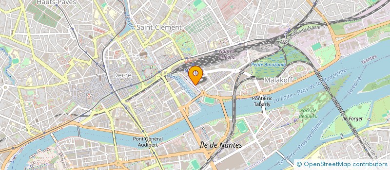 localisation de l'entreprise ELEIS INGENIERIE à NANTES