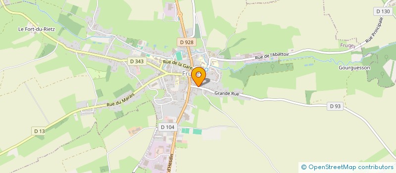 localisation de l'entreprise ELEJA  FRUGES