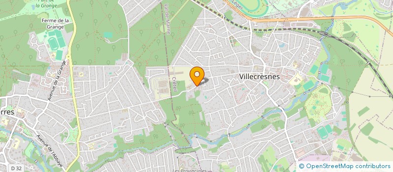 localisation de l'entreprise ELEKTRA à VILLECRESNES