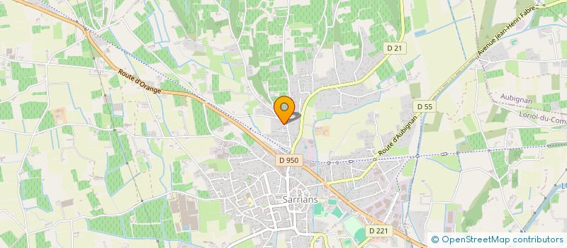 localisation de l'entreprise ELEKTRA  SARRIANS