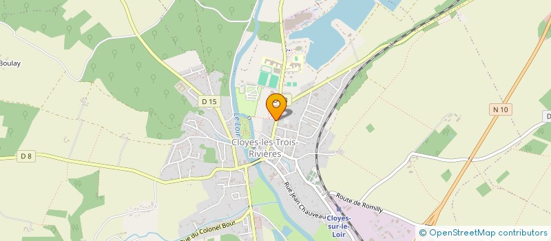 localisation de l'entreprise ELEKTRA à CLOYES-LES-TROIS-RIVIERES