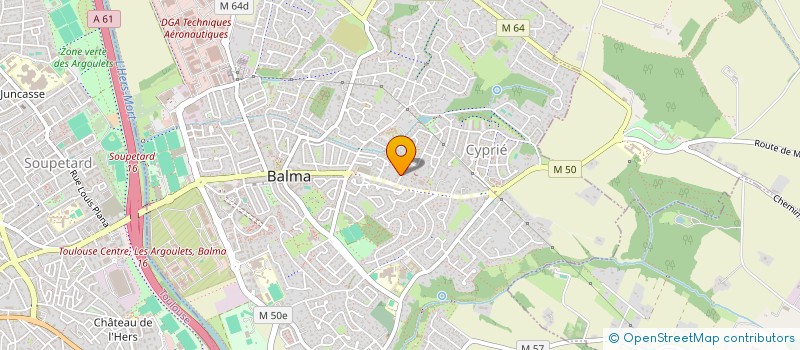 localisation de l'entreprise ELEKTRA à BALMA