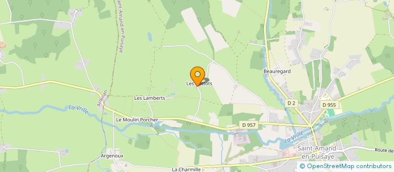 localisation de l'entreprise ELEKTRA  SAINT-AMAND-EN-PUISAYE