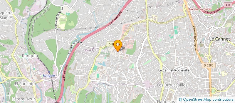 localisation de l'entreprise ELEKTRISCHE à LE CANNET