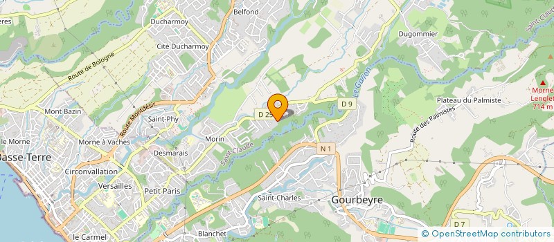 localisation de l'entreprise ELEKTRO KAZ à SAINT-CLAUDE