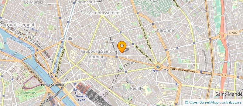 localisation de l'entreprise ELEKTROGAMES  PARIS