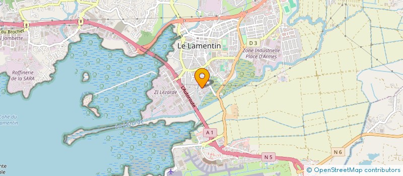 localisation de l'entreprise ELEKTROM à LE LAMENTIN