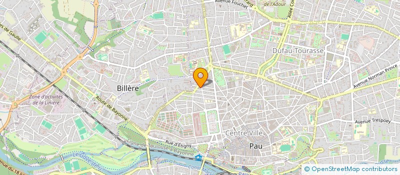 localisation de l'entreprise ELEKTRONS LIBRES à PAU