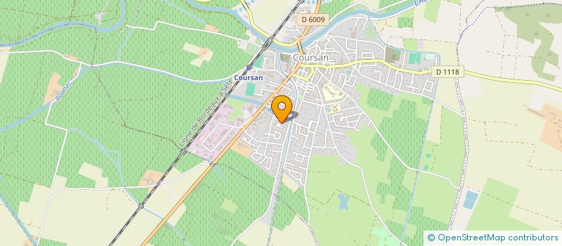 localisation de l'entreprise ELEKTROPAINT à COURSAN