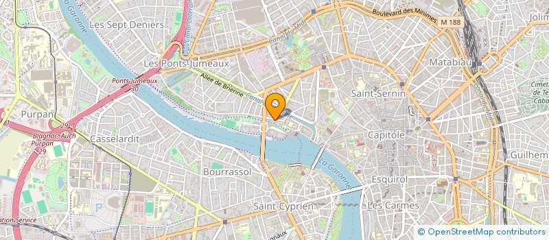 localisation de l'entreprise ELELOUE PASCAL ET EDWIGE à TOULOUSE