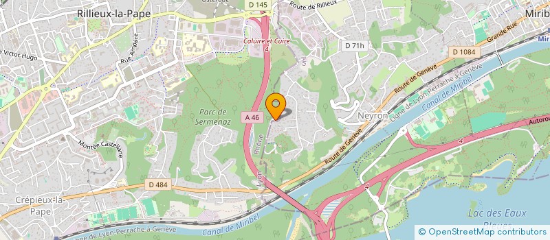 localisation de l'entreprise ELEM  NEYRON