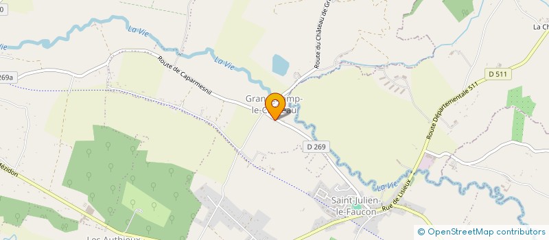 localisation de l'entreprise ELEMA  SAINT-PIERRE-EN-AUGE