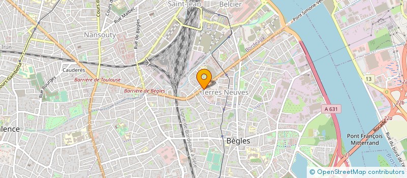 localisation de l'entreprise ELEMATE TECHNOLOGIES à BEGLES