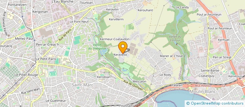 localisation de l'entreprise ELEMAX & HEDEN  GUIPAVAS