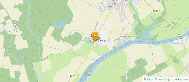 localisation de l'entreprise ELEME IMMOBILIER  SAINT-SEINE-EN-BACHE