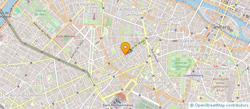 localisation de l'entreprise ELEMENT à PARIS