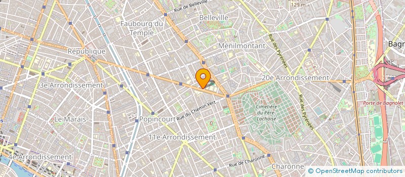 localisation de l'entreprise ELEMENT  PARIS