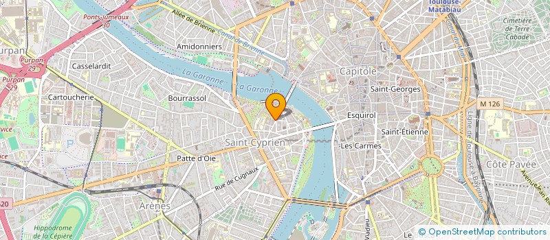 localisation de l'entreprise ELEMENT  TOULOUSE