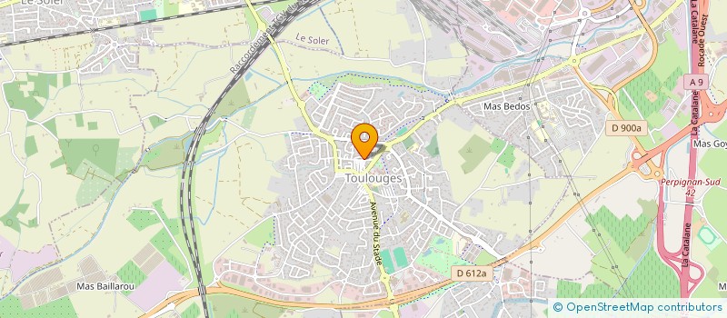 localisation de l'entreprise ELEMENT COLLECTION  TOULOUGES