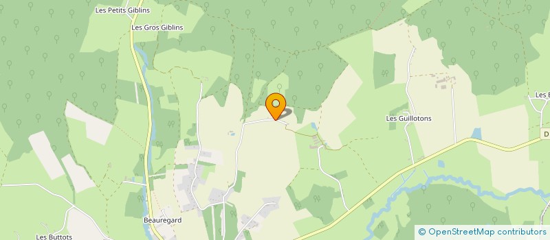 localisation de l'entreprise ELEMENT PAYSAGE  SAINT-AMAND-EN-PUISAYE