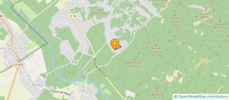 localisation de l'entreprise ELEMENT'R BATIMENT  NOISY-SUR-ECOLE