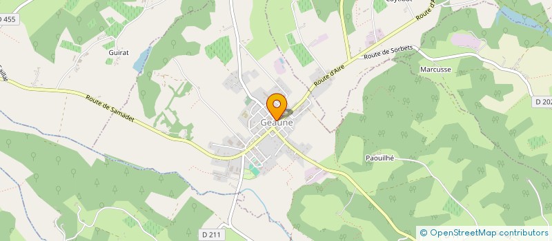 localisation de l'entreprise ELEMENT TERRE  GEAUNE