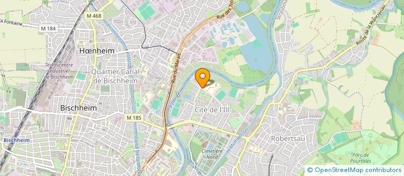 localisation de l'entreprise ELEMENTAIRE SCHWILGUE à STRASBOURG