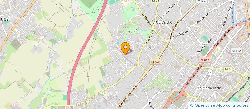 localisation de l'entreprise ELEMENTORY STUDIO à MOUVAUX