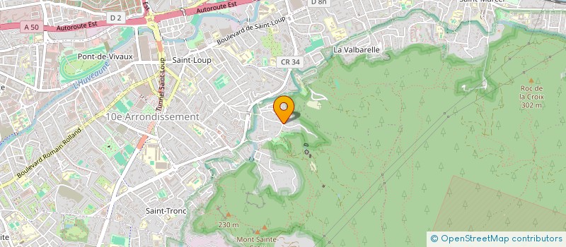 localisation de l'entreprise ELEMENTS à MARSEILLE 10EME