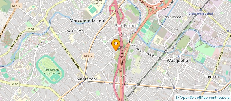 localisation de l'entreprise ELEMENTS ACCELERATE à MARCQ-EN-BARŒUL