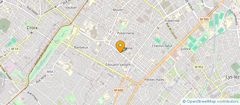 localisation de l'entreprise ELEMENTS BREWING à ROUBAIX